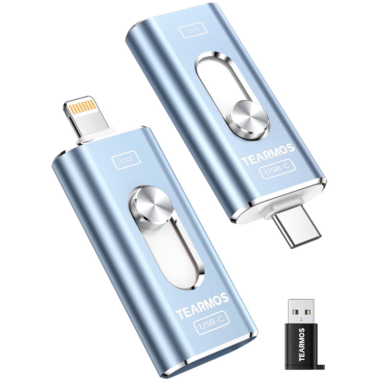 MEMORIA USB INTELIGENTE 3 EN 1 PARA CELULARES - 256 GB