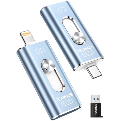 MEMORIA USB INTELIGENTE 3 EN 1 PARA CELULARES - 256 GB